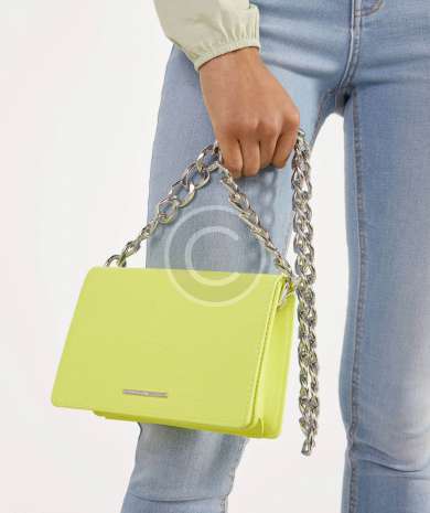 Handbag with chain strap